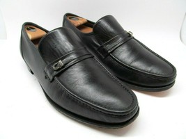 Florsheim Imperial 92179 Mens Black Leather Moc Toe Dress Loafers US 13 D - $36.75
