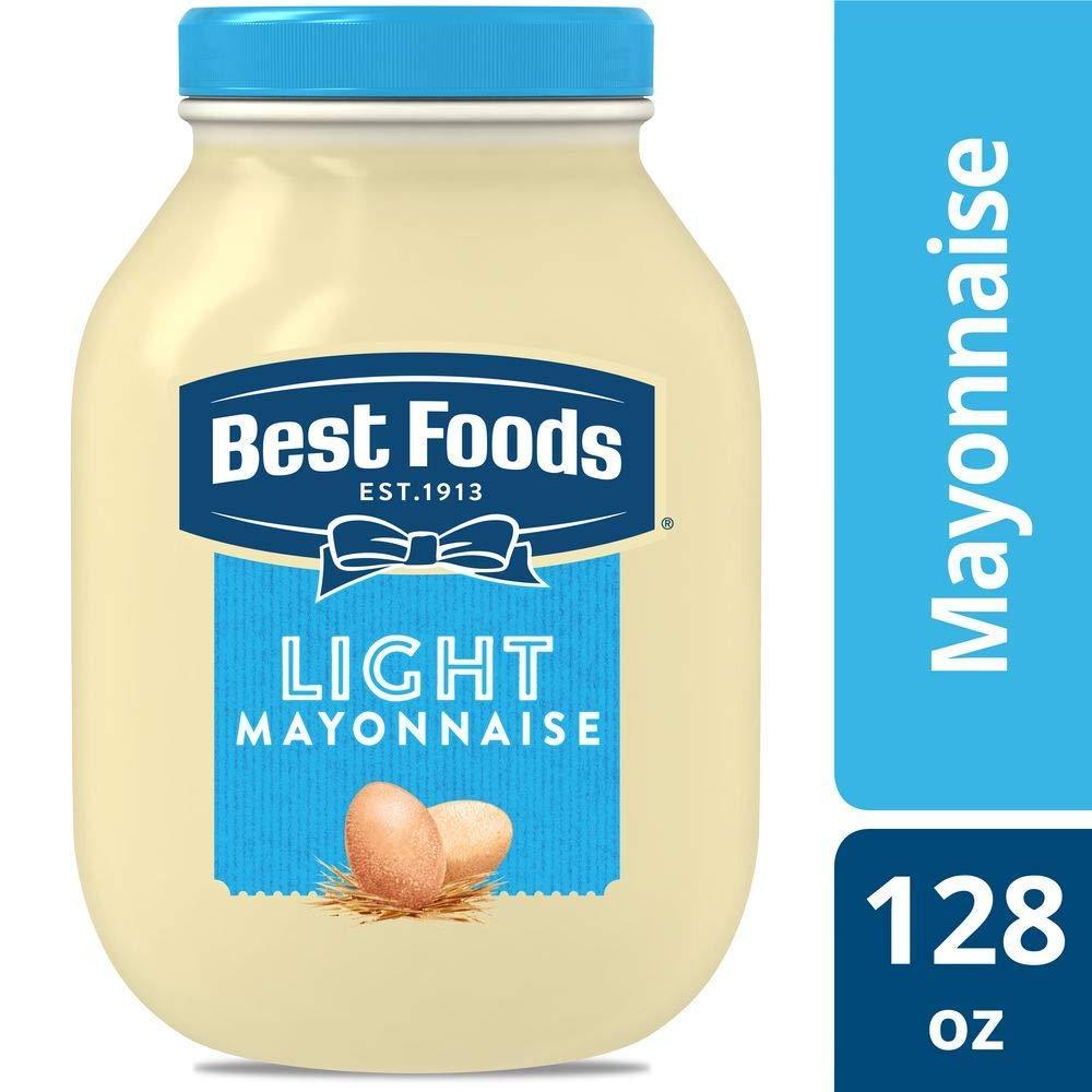 Best Foods Mayonnaise Light 1 gallon, Pack of 4 Mixed Lots