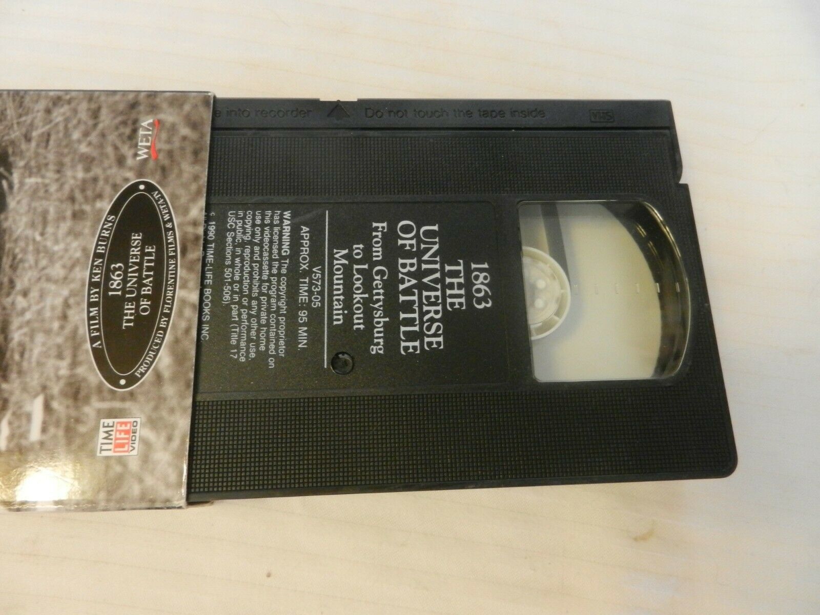 The Civil War Episode 5 (VHS) The Universe of Battle by Ken Burns VHS