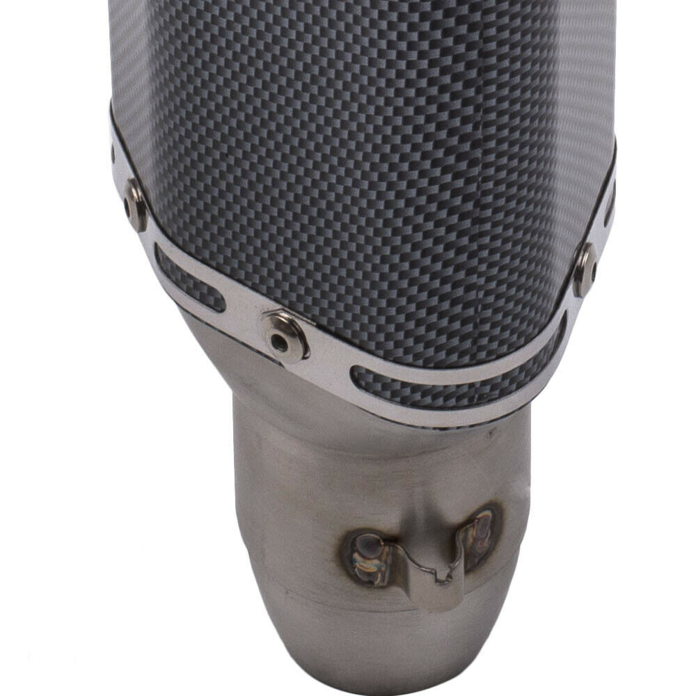 3851mm Motorcycle ATV Exhaust Muffler Pipe DB Killer Slip on Universal