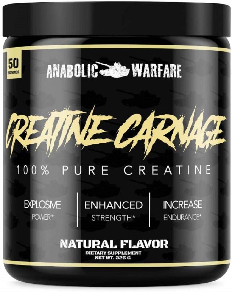 Creatine Carnage Creatine Powder by Anabolic Warfare– Creatine NF to Help Build