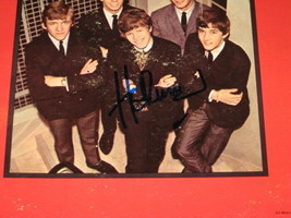 Peter Noone Signed Framed 1965 Herman's Hermits Album Display image 2