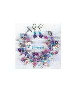 Flower Garden Loaded Charm Bracelet and Earring Set - £46.20 GBP