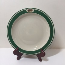 An item in the Pottery & Glass category: Salad Plate Mountain Lodge Stoney Hill Cabin Wood Forest 8.5"