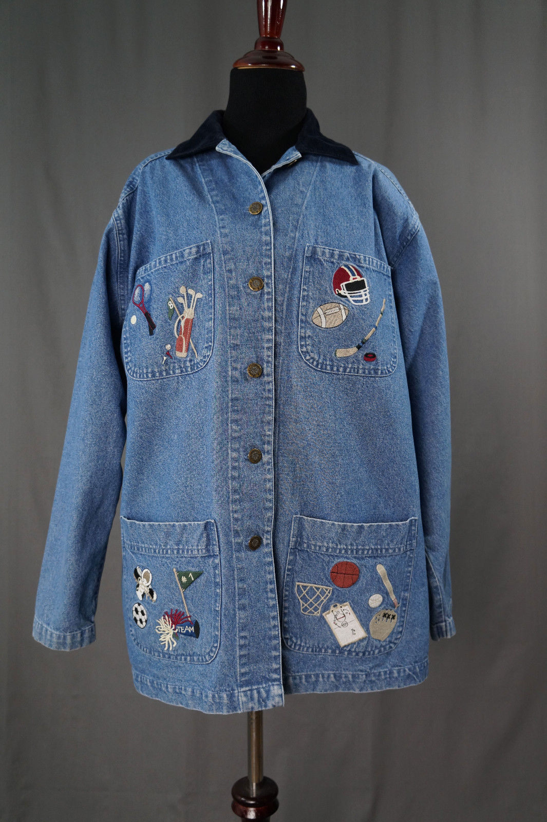 Christopher and banks denim jacket Clearance