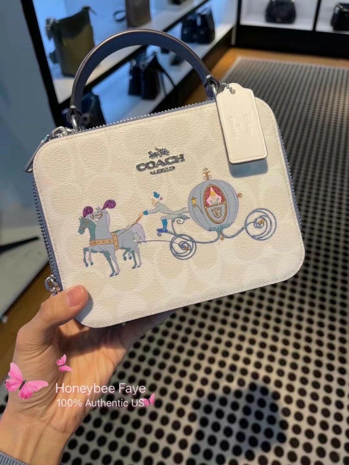 coach cinderella tote