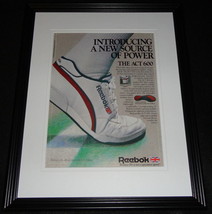 1985 Reebok Act 600 Shoes 11x14 Framed ORIGINAL Vintage Advertisement