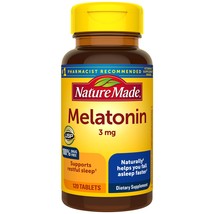 Nature Made Melatonin Restful Sleep 3 mg, 120 Tablets - $19.89