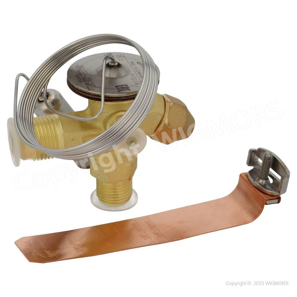 Thermostatic expansion valve Danfoss TE 2 R1234yf Flare/Flare 068Z7489