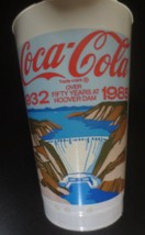 Coca-Cola 50th Anniversary of Hoover Dam Hard Plastic Cup 32oz - $1.49