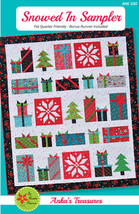 Quilt Pattern Snowed In Sampler Riley Blake Christmas Heather Anka's Treasures - $10.40