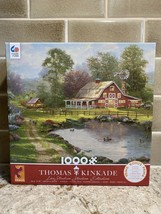 Thomas Kinkade Ceaco Puzzle 2020 1000Pc Red Barn Retreat NIB - $18.71