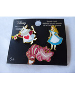 Disney Trading Pins Alice in Wonderland Character Enamel Pin Set - $27.66