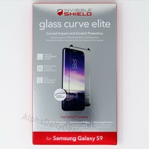 ZAGG Glass Curve Elite Tempered Screen Protector Samsung Galaxy S9 - $13.99