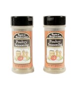 2 Pack Spice Supreme Poultry Seasoning In Shaker Top Jar - $10.39