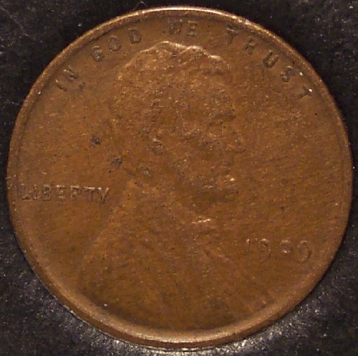 1909 VDB Lincoln Wheat Back Penny VF35 #0865 - $16.99