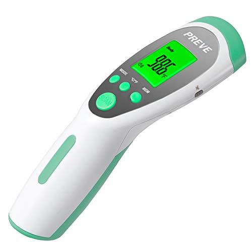 PREVE Medical No Touch Forehead Thermometer for Fever Hospital Grade