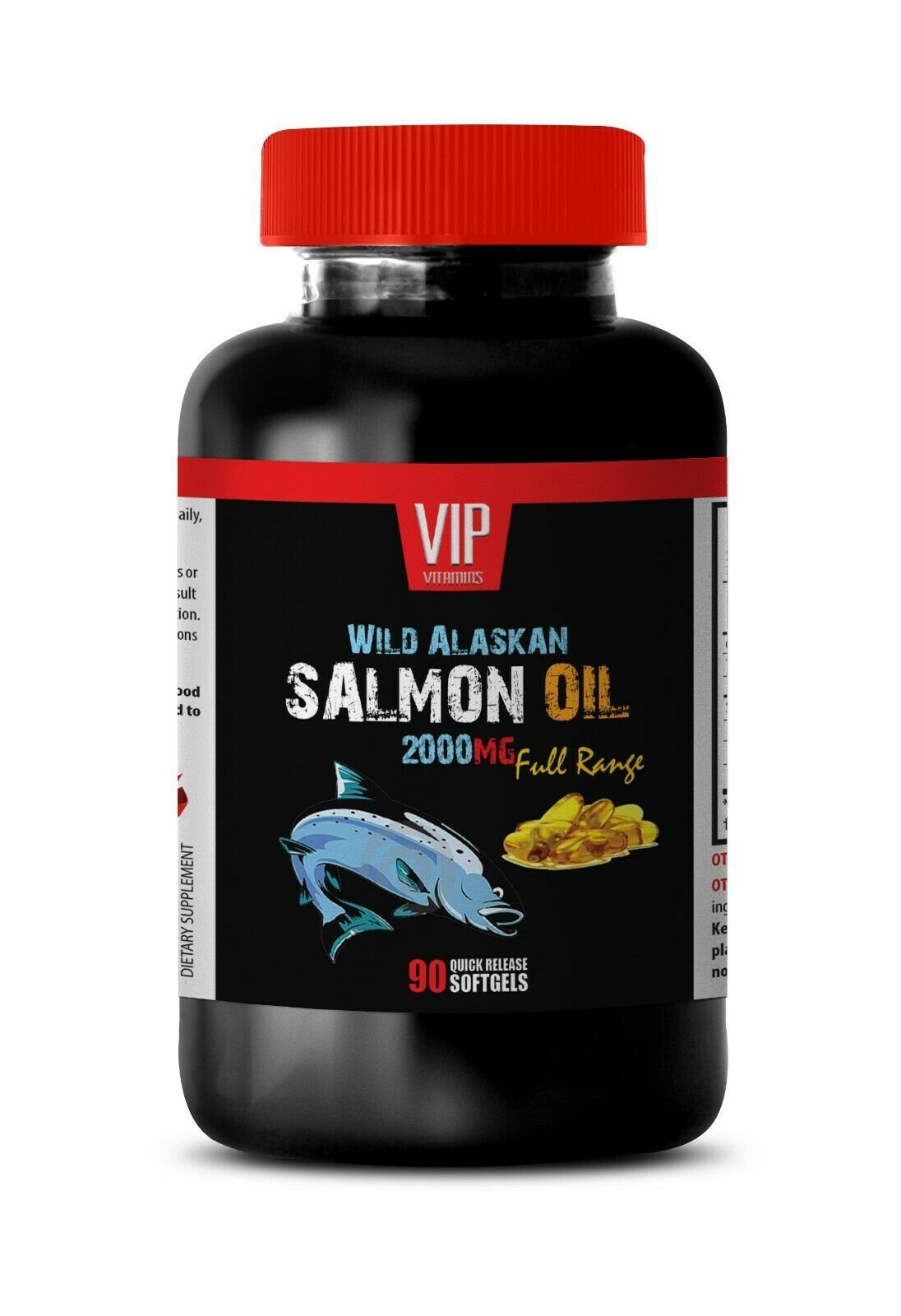 Astaxanthin antioxidant WILD SALMON OIL 2000mg natural anti