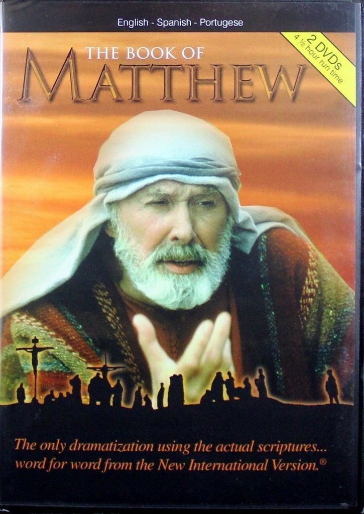 The Visual Bible Matthew NEW Christian Movie Two Disc DVD Set - DVD, HD ...