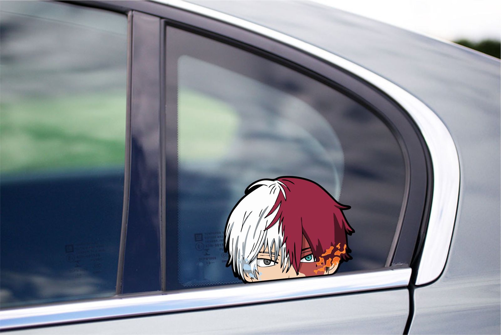 Shoto Peeking Peek Car Bumper Window Vinyl Decal sticker my hero academia Anime