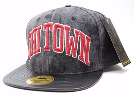 Legendary Chi Town Logo Heavyweight Leather Visor Snapback Flat Bill CAP/HAT - $24.65