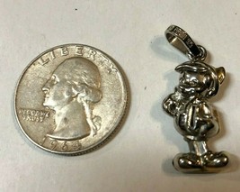 Walt Disney Prod. Pinocchio Argent Sterling .925 Bracelet Breloque Pendantes - $26.10