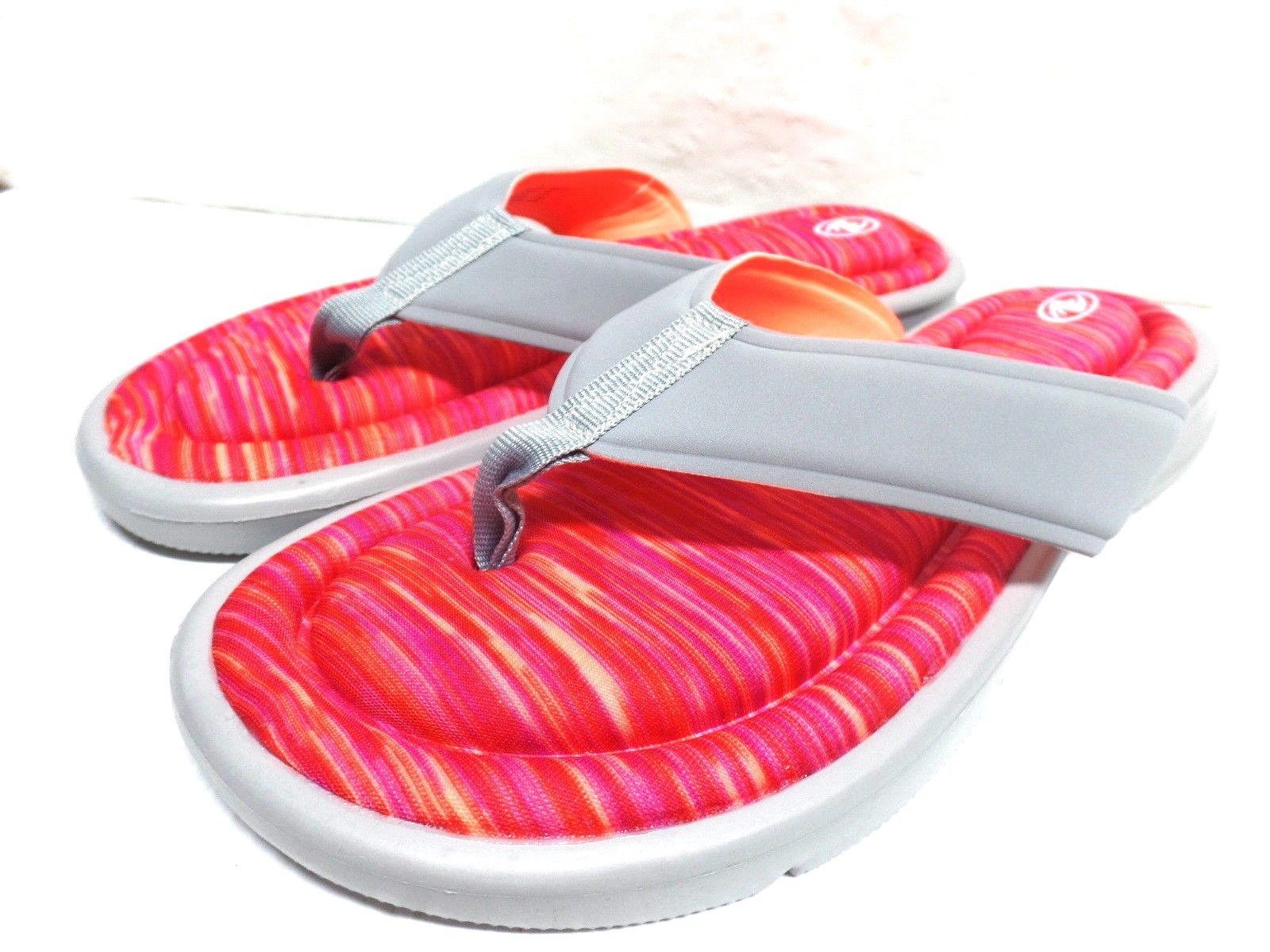 Flip Flop with Arch Support Plastic Upper Cushioned Foam Thong Sandals Anti Slip Soft Rubber 