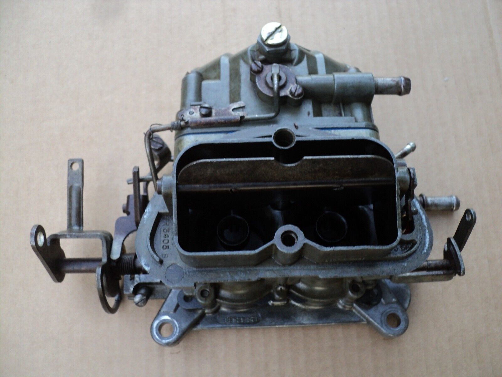 MOPAR 70 440 SIX PACK CENTER CARBURETOR,CUDA,CHALLENGER,CHARGER,GTX ...