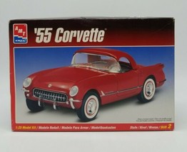 Factory 1955 Chevrolet Corvette AMT 1/25 Model Kit 6210 for sale online