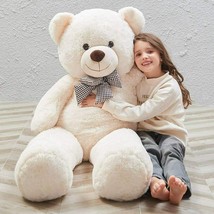 MaoGoLan MorisMos 47 inch Giant Teddy Bear Stuffed Animals Plush Cute So... - $55.97