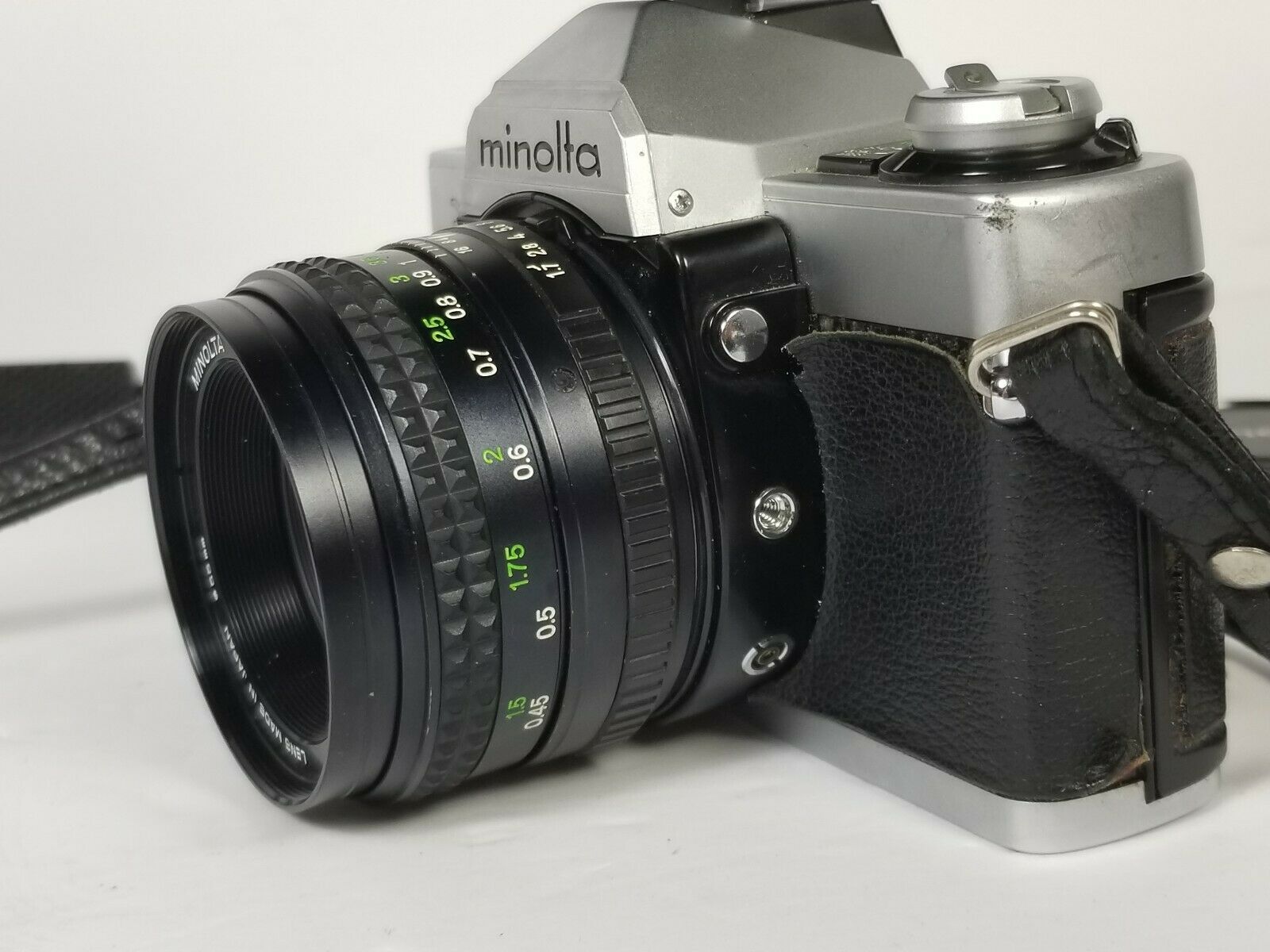 Minolta XG7 35mm Camera With MD RokkorX 50mm 11.7 Lens Film Cameras