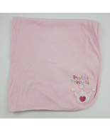 Just Born Pink Pretty Princess Crown Waffle Thermal Baby Blanket Securit... - $14.99