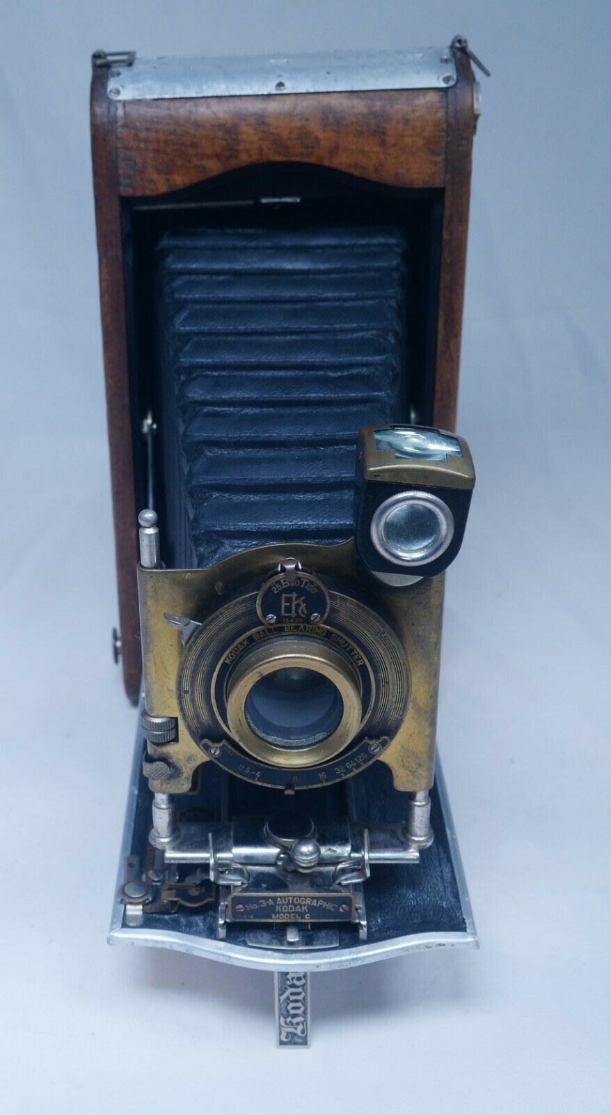 USA Eastman KODAK No.3A Autographic Model C Vintage Folding Film Camera
