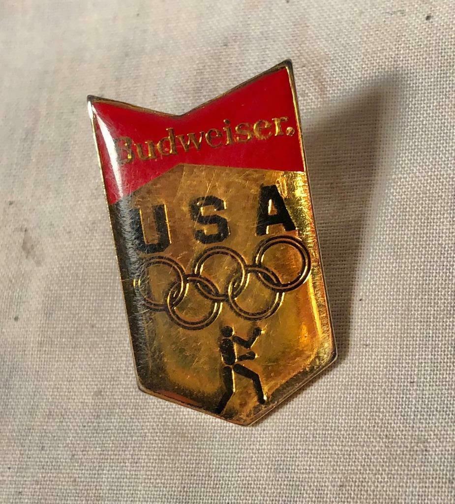 VINTAGE 1984 BUDWEISER USA OLYMPIC BOXING TEAM PIN LOS ANGELES - Olympics