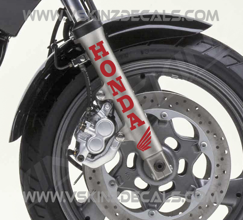 Honda Logo Forks Decals Kit Stickers Premium Quality 5 Colors Fireblade CBR RR Decals & Stickers
