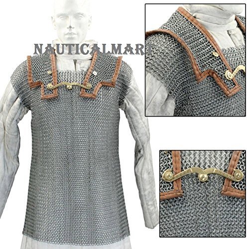 NauticalMart lorica Hamata Roman Chainmail Armor Costume - Knives ...