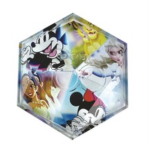Disney Facets D100 Paperweight Centennial Year Mickey Mouse Simba Elsa Tiana
