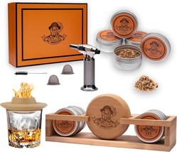 Smoked Cocktail Kit - Old Fashioned Cocktail Kit With Torch And Bar Deco... - $80.95