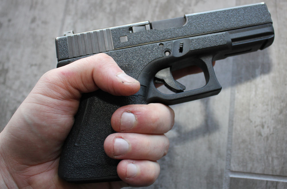 Non Slip Textured Tactical Hand Gun Pistol Grip Tape for Gen 4 Glock 19