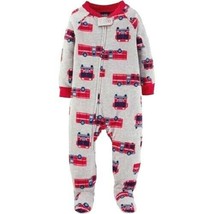 Child of Mine by Carter's Toddler Boys Blanket Sleeper Fire Truck Footies 2T NEW - $8.59