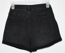 Pacsun Women's Faded Black Shortie Jean Shorts Size 27 image 2