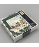 New British Heritage Collection by Pimpernel 6 Coasters English Villages... - $23.12