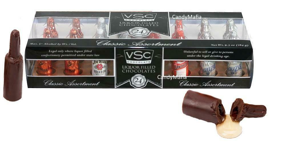 Chocolate Liquor Bottles Gift Liqueur 24 count VSC Anthon Berg Chocolate Liquor Chocolate
