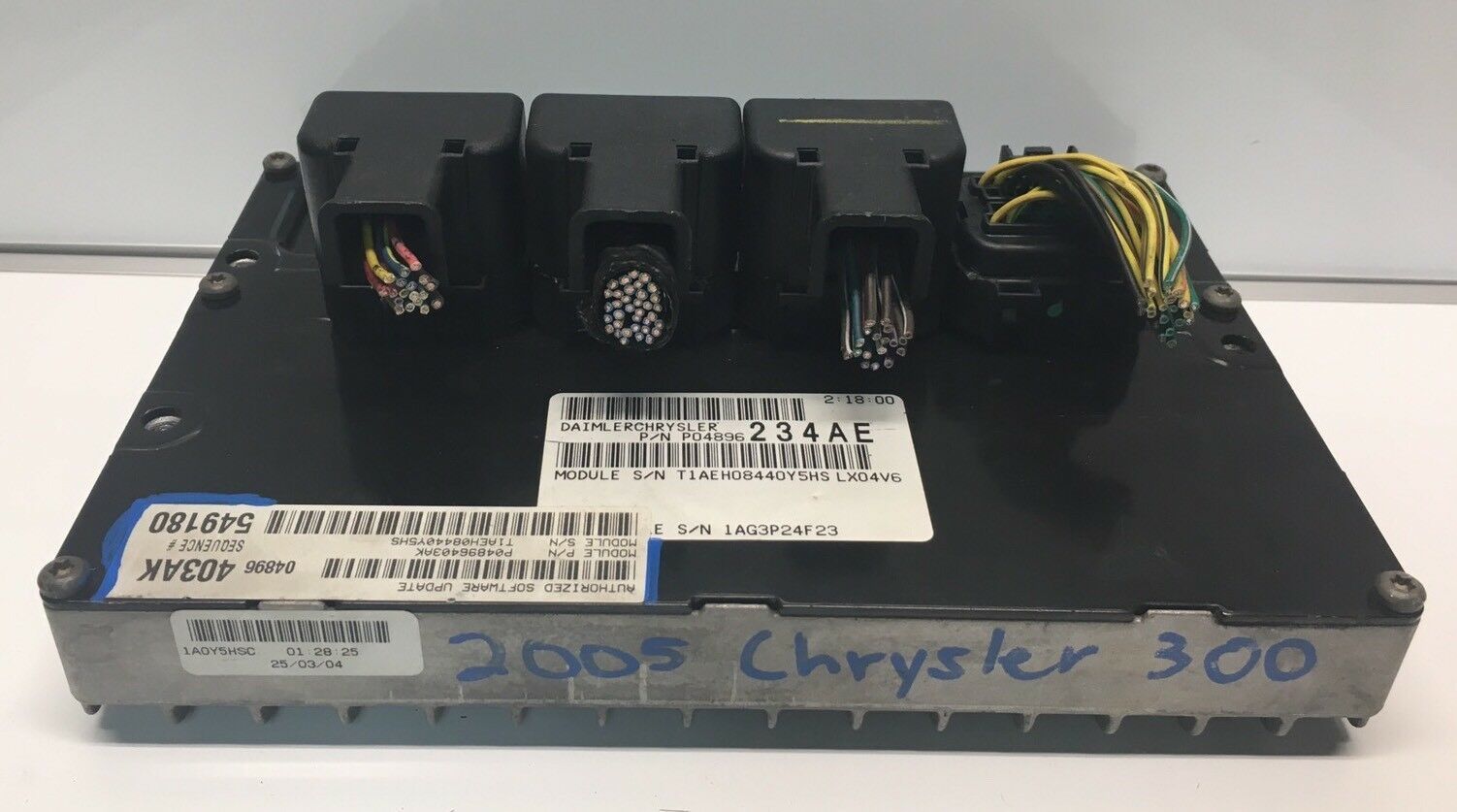 Chrysler Powertrain Control Module 2005 Chrysler 300 3.5 V6 PCM ECM ECU Powertrain Control Module