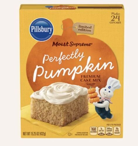 Pillsbury Perfectly Pumpkin Premium Spice Cake Mix Limited Edition