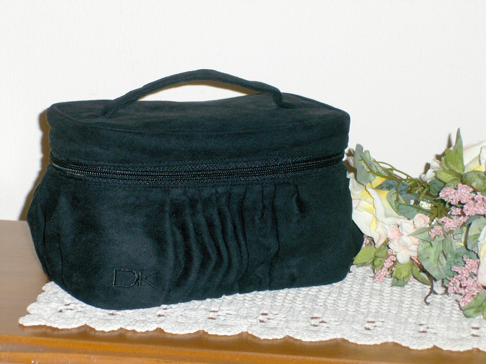 donna karan cosmetic bag