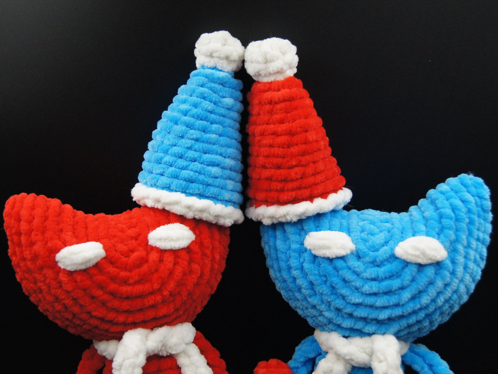 Handmade unravel 2 yarny toy crochet unravel two play station game hero crochet Handmade