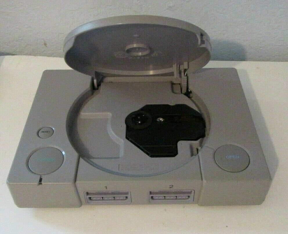 Sony PlayStation 1 Gray Video Game Console NTSC - (SCPH-7501) - Video ...