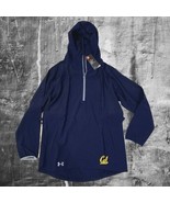 Under Armour California Cal Bears 1/2 Zip Jacket Pullover Women&#39;s S Blue... - $25.43