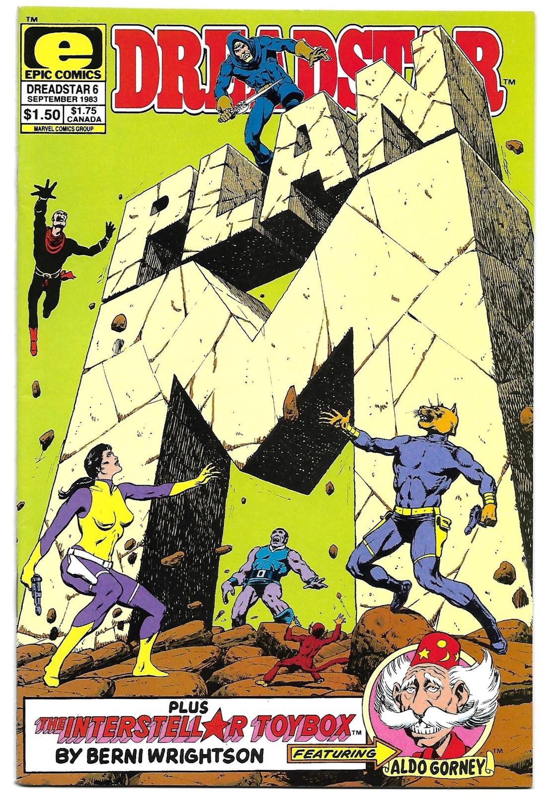 Primary image for Dreadstar (Vol 1) Issue 6 F-VF Jim Starlin Berni Wrightson Epic Comics 1983
